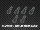 4.7mm , M1.8 Ball Link x6 for HPTB002 , HPTB010