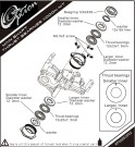 Main Shaft Thrust Bearings Addon Kit- Goblin 630/700/770