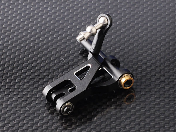Elevator Arm & Swash Bracket Trex 500, 500 ESP - Click Image to Close