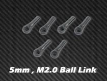 5mm , M2.0 Ball Link x6 for HPTB014 5mm , M2.0 Ball Link x6 for HPTB014