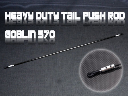Heavy Duty Tail Push Rod -Goblin 570